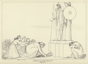 サプリカント 作： John Flaxman